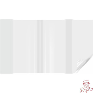 Okładki regulowane na książki i zeszyty E4 bezbarwne 25 sztuk 29,2x40,8-44cm OZB-57 BIURFOL