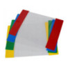 Okładki na zeszyty szkolne A5 kolorowe 10 sztuk 21,2x30,3cm OZK10-01 BIURFOL