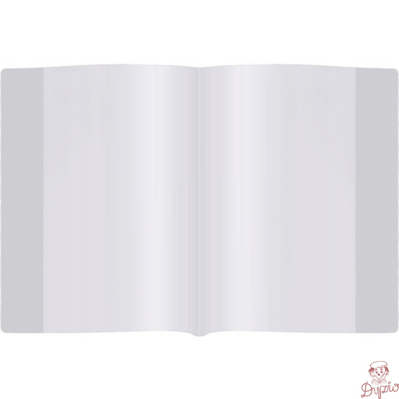 Okładki na zeszyty szkolne A4 bezbarwne 25 sztuk 30x43,7cm OZK-02 BIURFOL