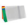 Okładki regulowane na książki i zeszyty E6 kolorowe 25 sztuk 24,5x34-37,7cm OZK-47 BIURFOL