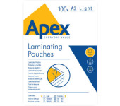 Folia do laminacji A3 light 75-80mic. (100szt.) APEX 6001901 FELLOWES
