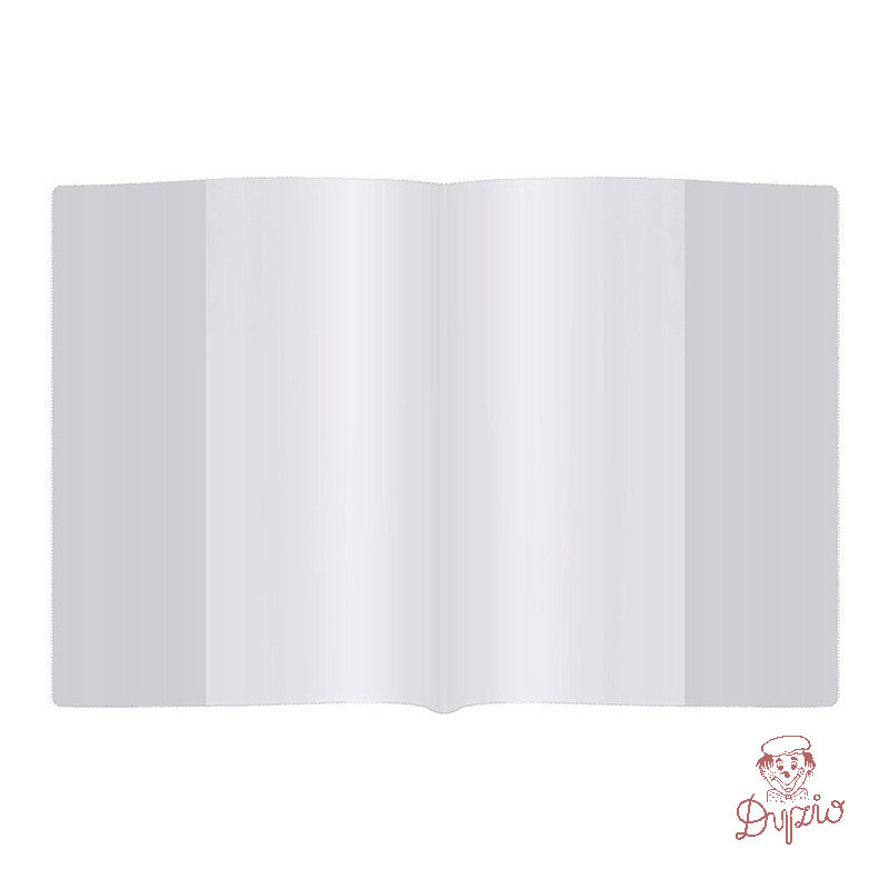 Okładki na zeszyty szkolne A5 bezbarwne 10 sztuk 21,2x30,3cm OZK10-01-02 BIURFOL