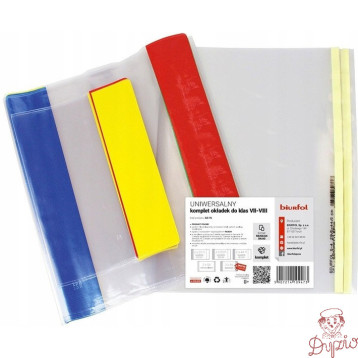 Okładki na książki podręczniki do klas 7-8 + zeszyty A5 OZ-76 BIURFOL