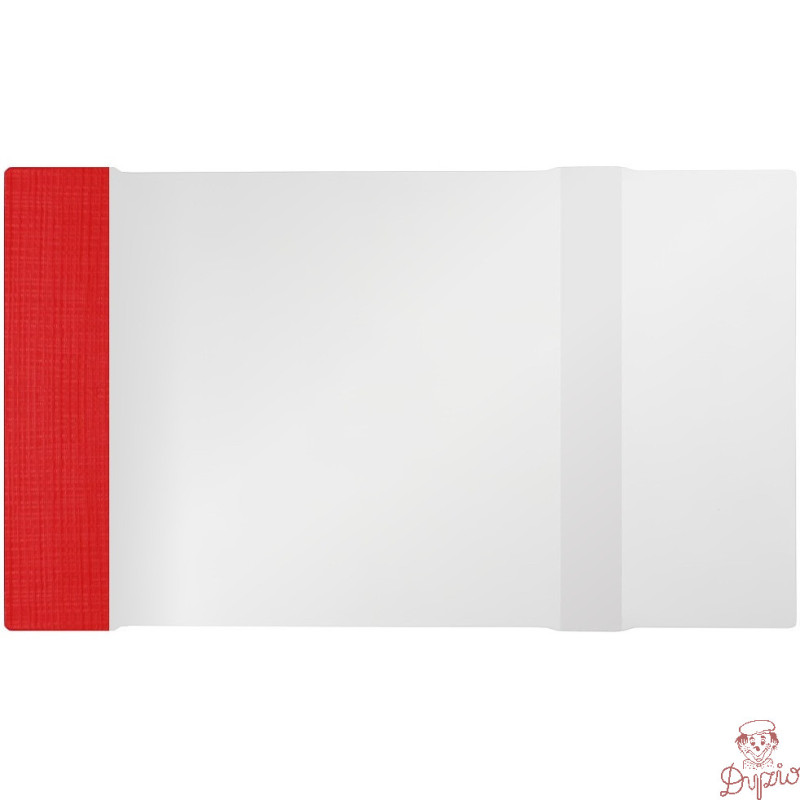 Okładki regulowane na książki i zeszyty A5 bezbarwne 25 sztuk 21,2x29,3-32cm OZB-44 BIURFOL