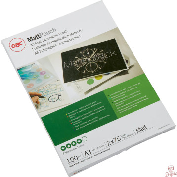 Folia do laminacji GBC Pouch A3 75Mic matt 100szt. 41660E