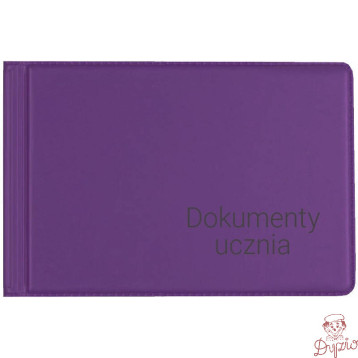 Okładka na dokumenty ucznia VIOLET KOD-12-05 BIURFOL