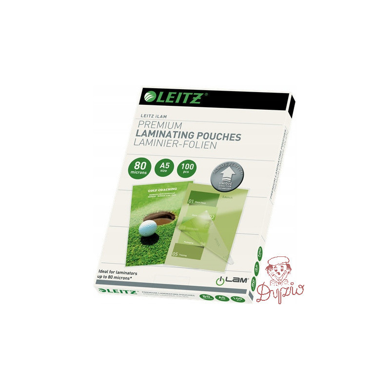 Folia do laminacji LEITZ iLAM UDT A5 80 mic. 74920000