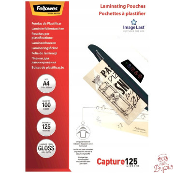 Folia do laminacji FELLOWES 125 mic A4 100szt 5307407