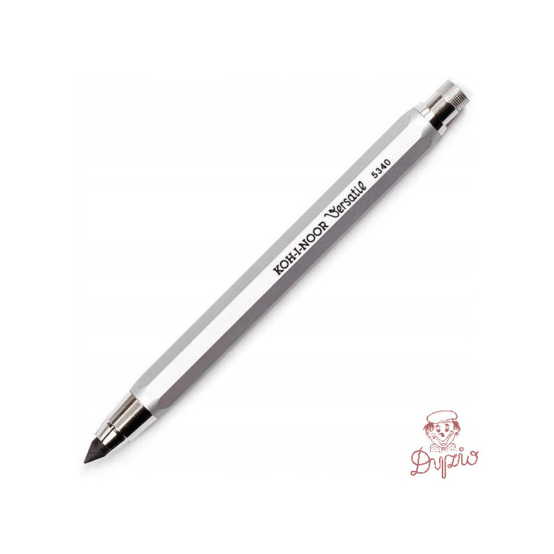 Ołówek mechaniczny srebrny KUBUŚ z temperówką 5,6mm 5340 KOH-I-NOOR
