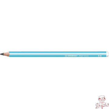 Ołówek STABILO TRIO THICK HB niebieski 399/02-HB