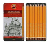 Ołówek grafitowy ART komplet 8B-2H 12szt. 1502/II KOH-I-NOOR