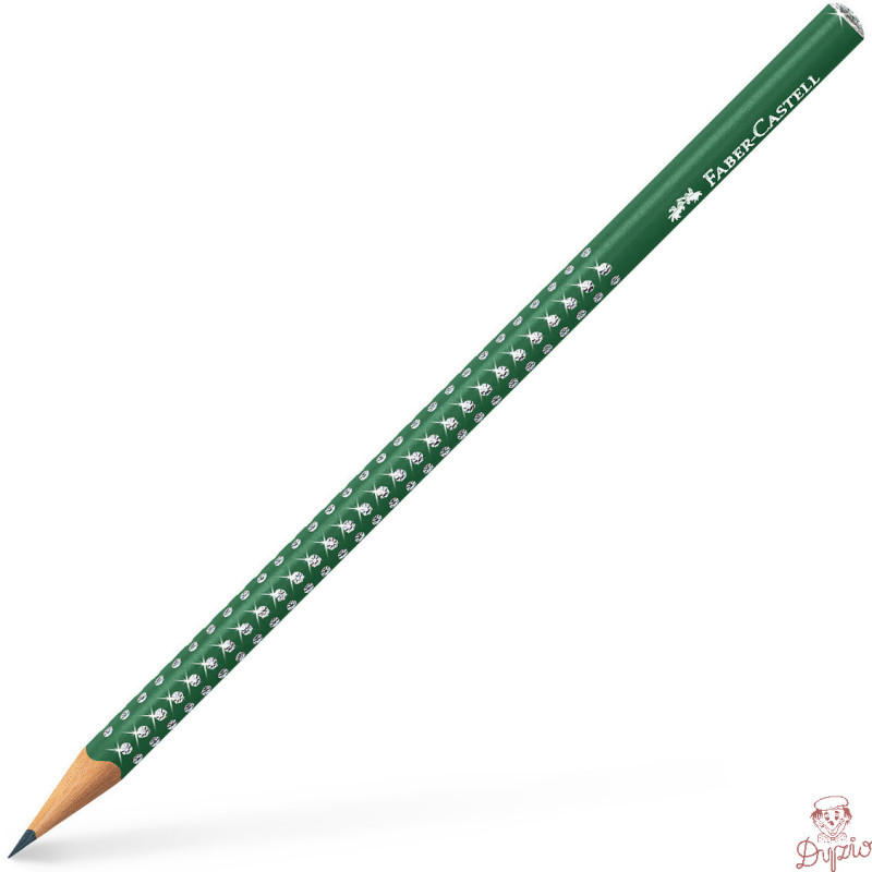 Ołówek SPARKLY PEARLY ciemnozielony 118239 FABER CASTELL