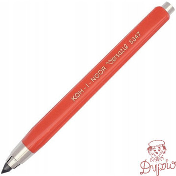 Ołówek mechaniczny 5,6mm 12cm VERSATIL KUBUŚ czerwony 5347/1 KOH-I-NOOR