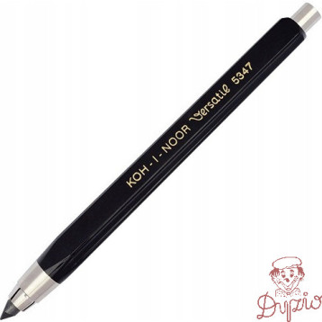 Ołówek mechaniczny 5,6 mm 12cm VERSATIL KUBUŚ czarny 5347 KOH-I-NOOR