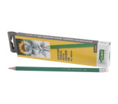 Ołówek syntetyczny HB z gumką (12szt.) 009161 D.RECT