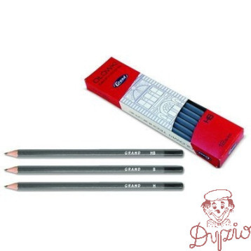 Ołówek techniczny HB (12szt.) TINGE/UNIONL 160-1356 GRAND