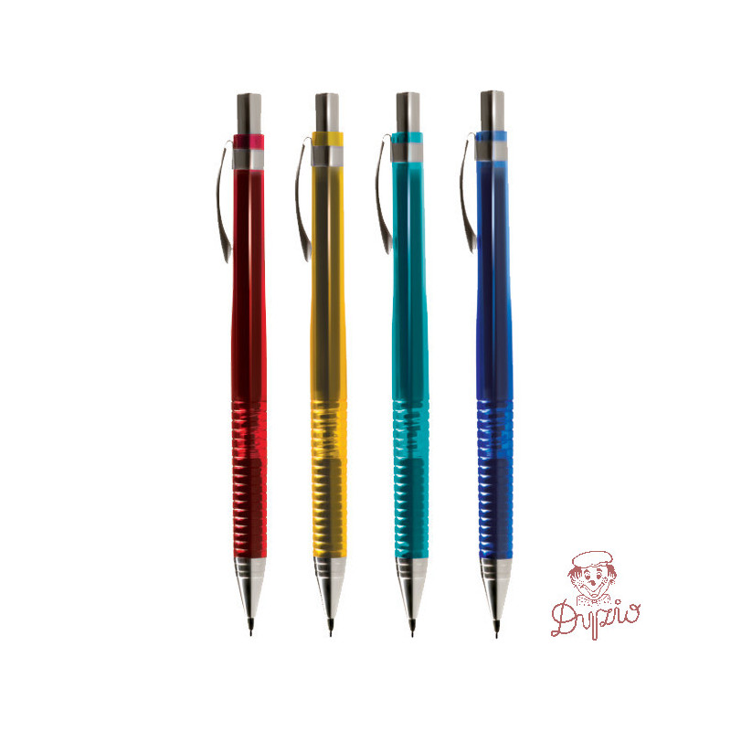 Ołówek automatyczny 0,5mm HB kolorowe obudowy KV030-MA TETIS