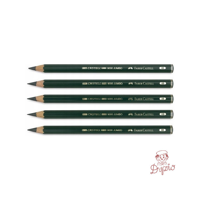 Ołówek CASTELL 9000 6H (12szt.) 119016 Faber-Castell