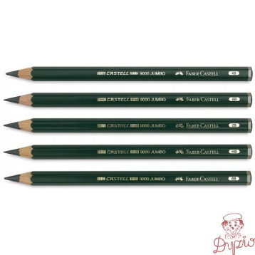 Ołówek CASTELL 9000 6H (12szt.) 119016 Faber-Castell