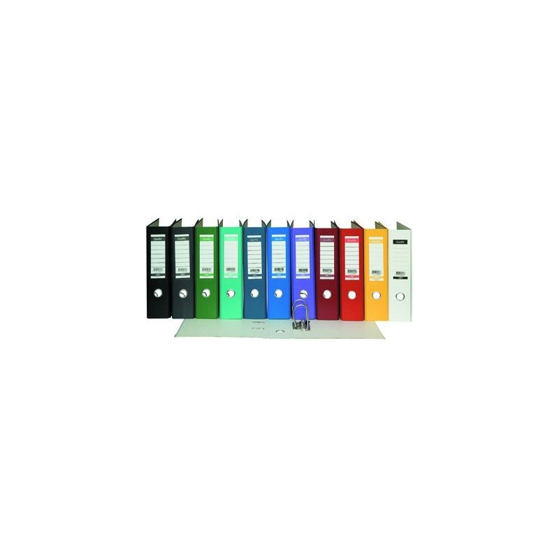 Segregator na dokumenty A4 80mm XXL czarny z szyną 100551789 BANTEX