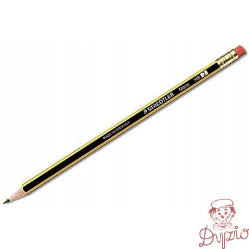 Ołówek drewniany NORIS 122 z gumką HB S122 STAEDTLER