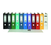Segregator na dokumenty A4 80mm XXL zielony z szyną 100551792 BANTEX