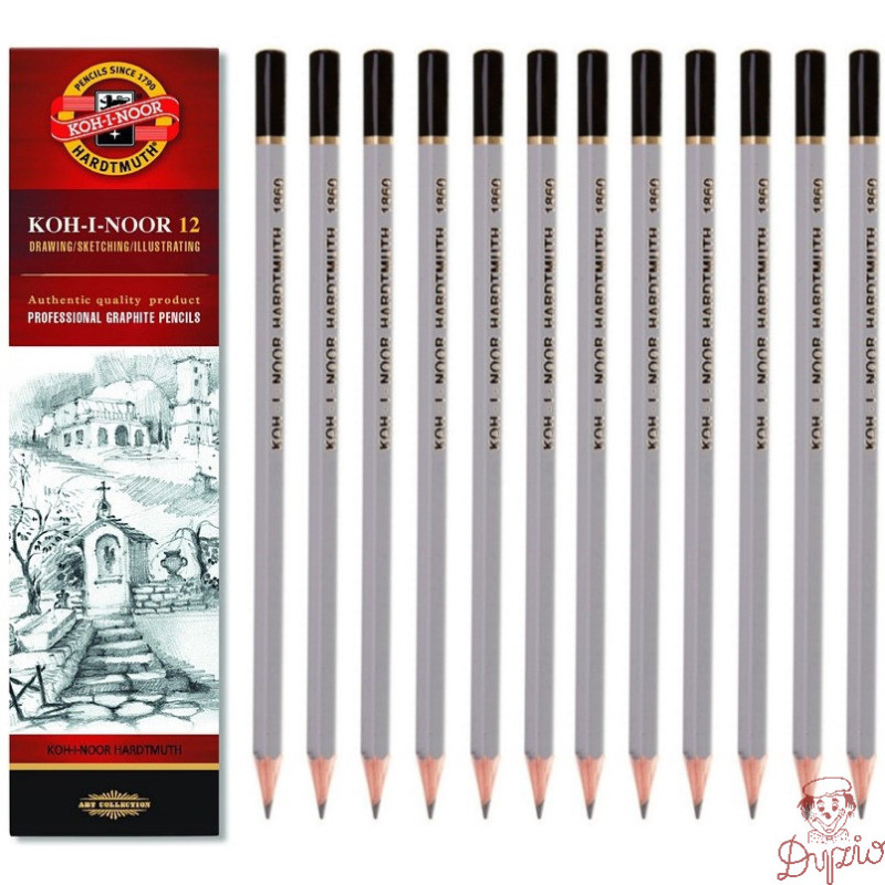 Ołówek 6H GOLDSTAR (12) 1860 KOH-I-NOOR