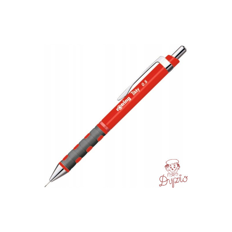 Ołówek automatyczny 0,5mm czerwony TIKKY III S1904699 ROTRING