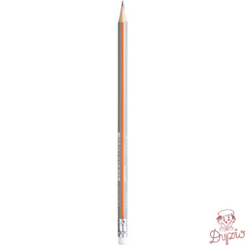 Ołówek drewniany z gumką Blackpeps 2H MAPED 851723