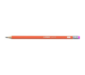 Ołówek STABILO 160 z gumką HB orange 2160/03-HB