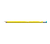 Ołówek STABILO 160 z gumką HB yellow 2160/05-HB