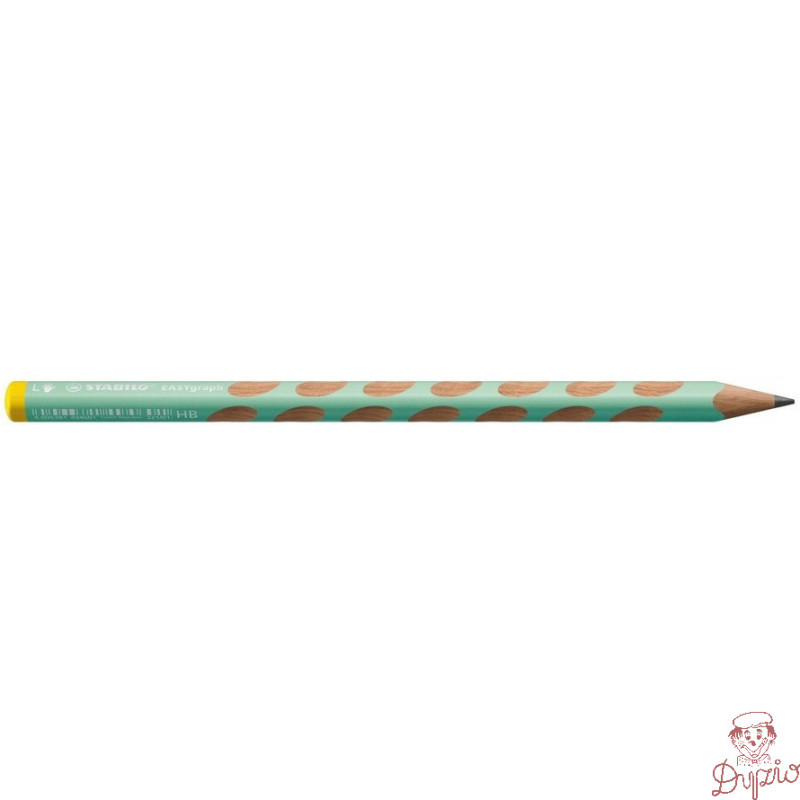 Ołówek EASYgraph Pastel HB zielony L dla leworęcznych 321/15-HB-6 STABILO
