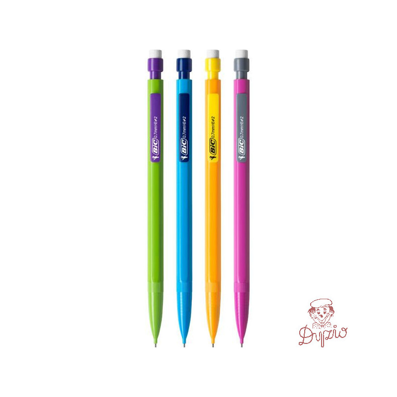 Ołówek automatyczny z gumką BIC MATIC COMBOS 8209602