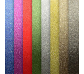 Papier samoprzylepny brokatowy mix kol. (10ark.) 150g. 206999 Galeria Papieru