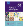 Zeszyt papierów kreatywnych A4 16k 100g KB030-08 TETIS