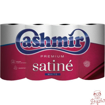 Papier toaletowy CASHMIR Satine Premium (8 rolek) 3 warstwy 150 listków 18m 100% celuloza