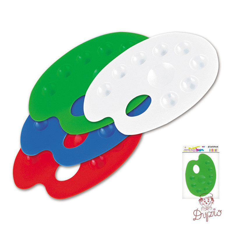 Paleta do farb owal STK mix 236218