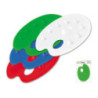 Paleta do farb owal STK mix 236218