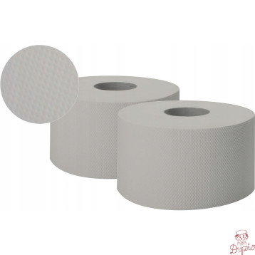 Papier toaletowy JUMBO szary(12sztuk) 130m makulatura 1 warstwa 6231 CLIVER LAMIX
