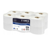 Papier toaletowy biały 100m 2w(12 rolek) celuloza JUMBO ELLIS COMFORT 6255