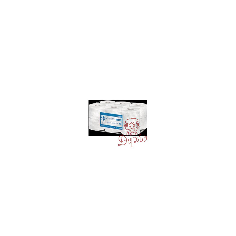Papier toaletowy AFH VELVET JUMBO 100m 2warstwy celuloza (op 12szt) 4100537