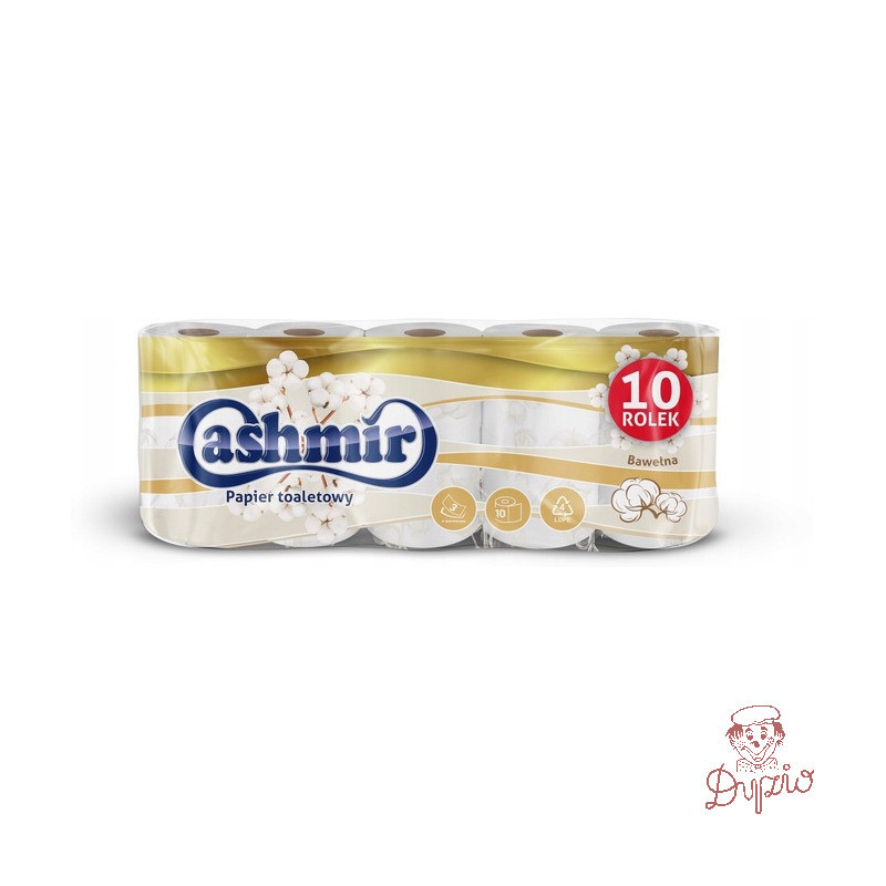 Papier toaletowy zapachowy 3W (10 rolek) BAWEŁNA CASHMIR