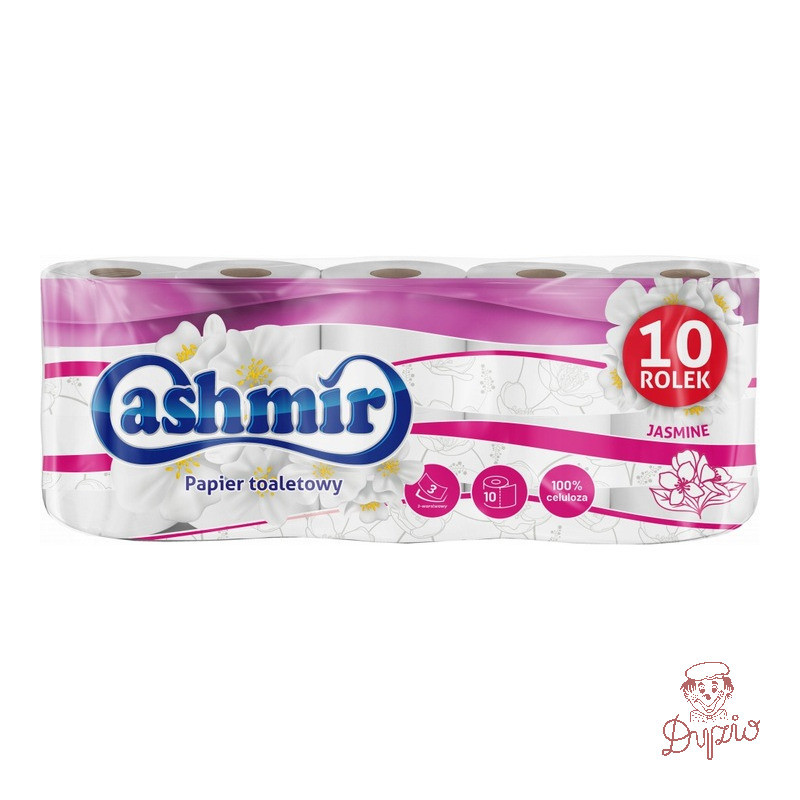 Papier toaletowy zapachowy 3W (10 rolek) JASMINE CASHMIR