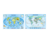 Podkład dwustronny MAPA ŚWIATA 0318-0051-99 PANTA PLAST 59x41.7