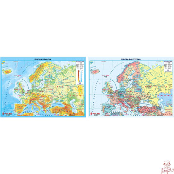 Podkład dwustronny MAPA EUROPY 0318-0050-99 P ANTA PLAST