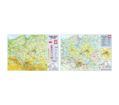 Podkład dwustronny MAPA POLSKI 59x41.7cm 0318-0049-99 P PANTA PLAST
