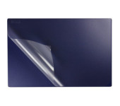 Podkładka na biurko z przezroczystą folią 38x58cm PVC granatowa PB-01-01 BIURFOL