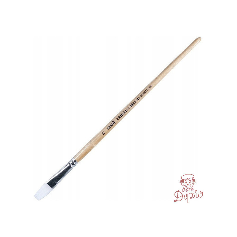 Pędzle nylonowe płaskie nr10 6810 KOH-I-NOOR