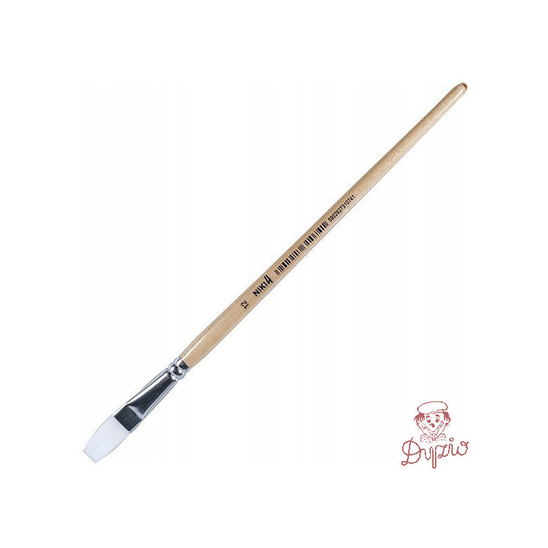 Pędzle nylonowe płaskie nr 12 6812 KOH-I-NOOR
