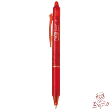 Pióro kulkowe FRIXION CLICKER 1mm czerwone PIBLRT-FR10-R PILOT